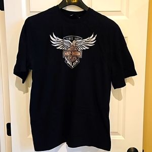 Harley-Davidson Men's T-Shirt Eagle Wings 115th Anniversary Graphic, XXL
